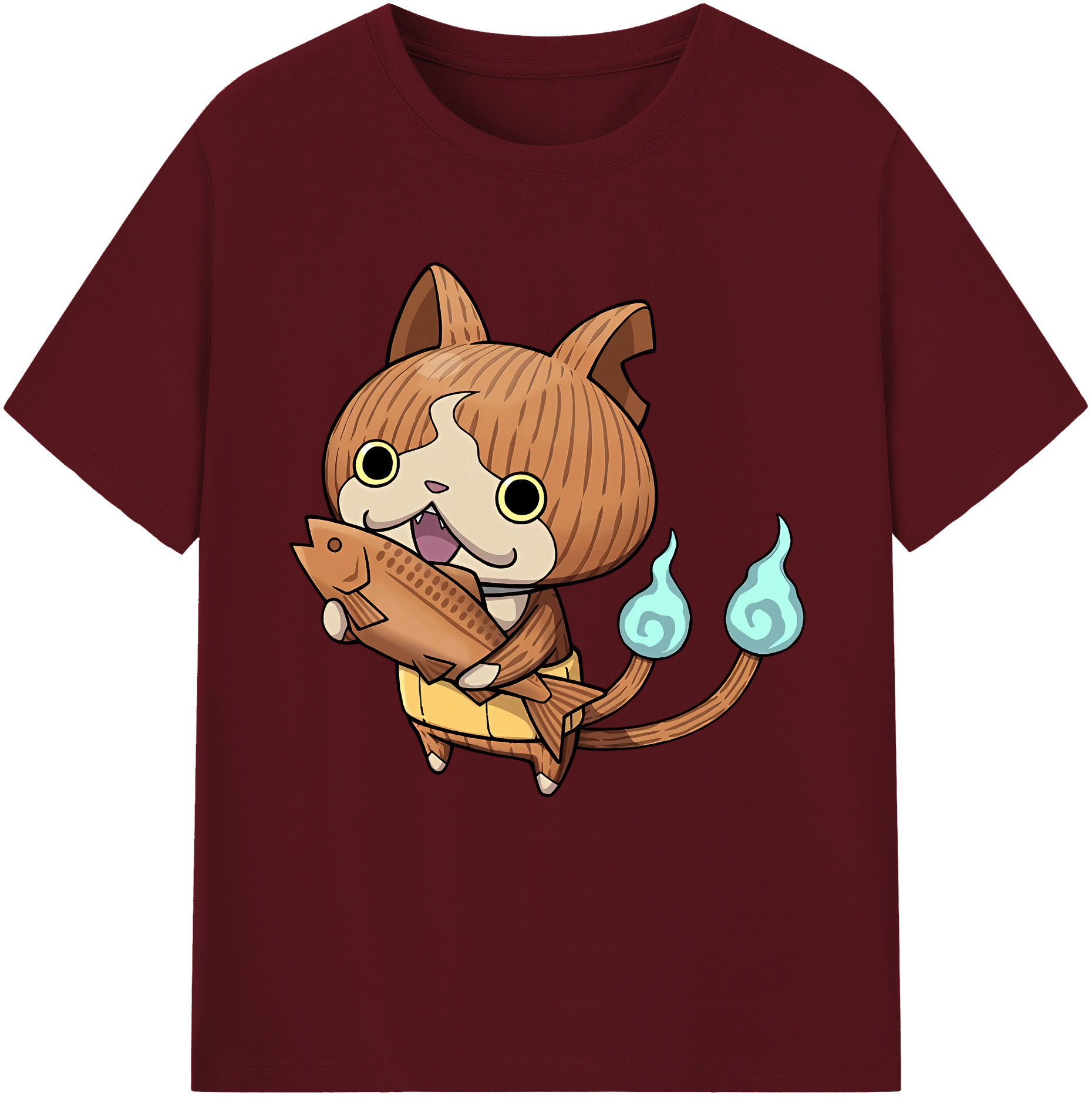 （画像用） 妖怪ウォッチ Yo-kai Watch 綿100％半袖Tシャツ（フロントプリント）